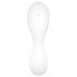 Satisfyer Curvy Trinity 5+ - chytrý 2v1 vibrátor (bílý)