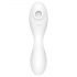 Satisfyer Curvy Trinity 5+ - chytrý 2v1 vibrátor (bílý)