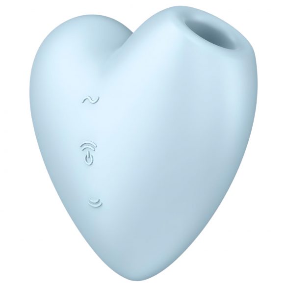 Satisfyer Cutie Heart - modrý stimulator pro klitoris