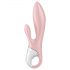 Satisfyer Air Pump Bunny 3 - nafukovací vibrátor (růžový)