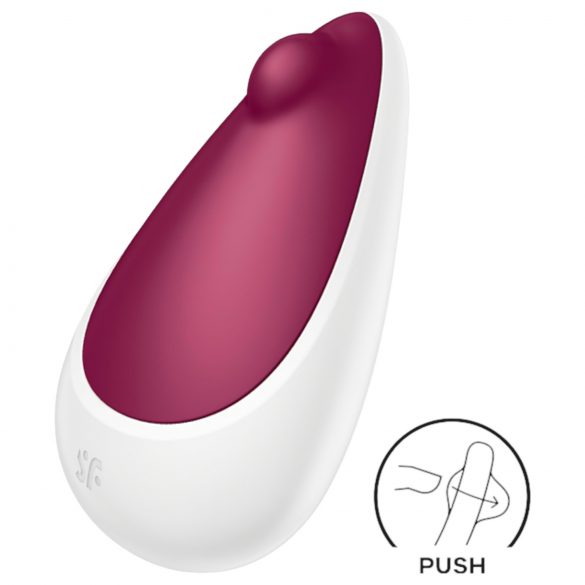 Satisfyer Spot On 3 - dobíjecí klitorisový vibrátor (červený)