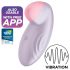 Satisfyer Tropical Tip - chytrý klitorisový vibrátor (fialový)