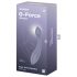 Satisfyer G-Force - nabíjecí, vodotěsný G-bod vibrátor (fialový)