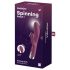 Satisfyer Spinning Rabbit 1 - rotační vibrátor klitorisu (červený)