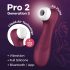 Satisfyer Pro 2 Gen3 - chytrý stimulátor klitorisu (červený)