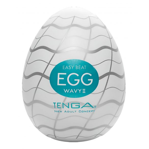 TENGA Egg Wavy II - vibrační vejce pro potěšení