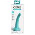 Dillio Curious Five - silikonové dildo (15 cm) - tyrkysová