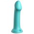 Dillio Velký Hrdina - přísavkový dildo (17 cm) - tyrkysový