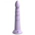 Dillio Slim Seven - přísavkový stimulující dildo (20 cm) - fialový