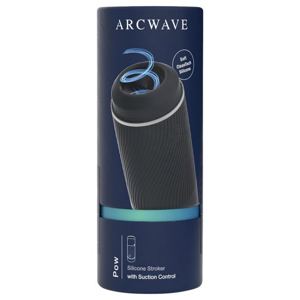 Arcwave Pow - manuální sání pro muže (černá)