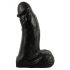 Realistixxx Obří realistické dildo s varlaty - 22 cm (černé)