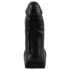 Realistixxx Obří realistické dildo s varlaty - 22 cm (černé)