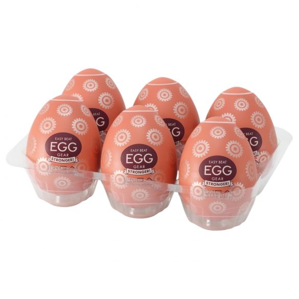 TENGA Egg Gear Stronger - masturbační vejce (6 ks)