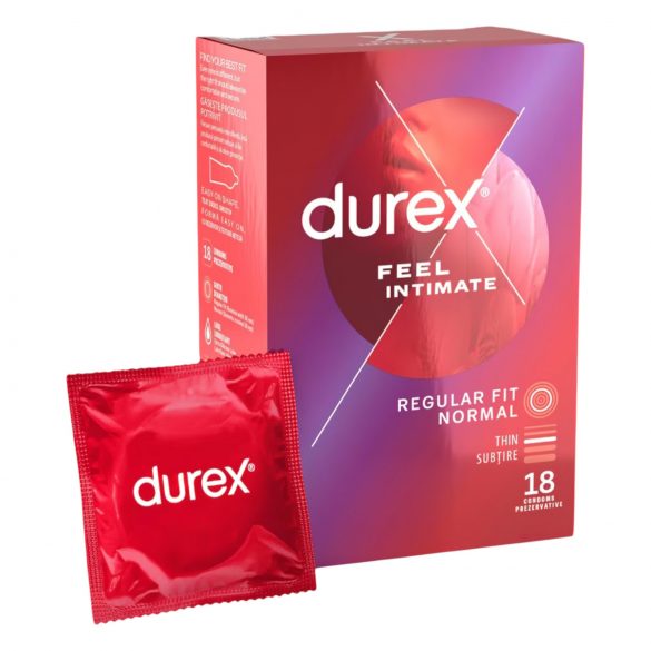 Durex Feel Intimate - extra tenké kondomy (18 ks)