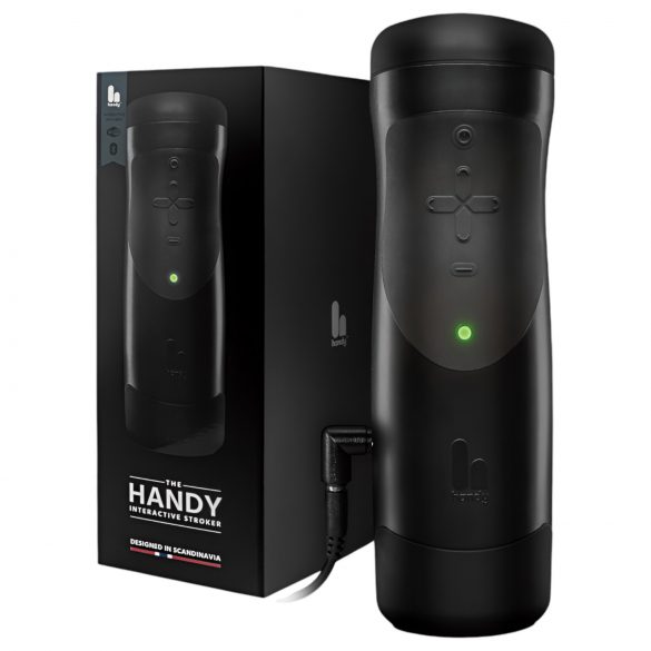 The Handy 1.1 - chytrý VR síťový masturbační přístroj (černý)