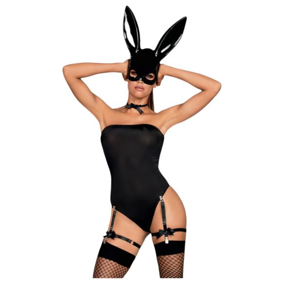 Kostým Sexy Bunny Obsessive OB7008 - Černý králíček