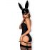 Kostým Sexy Bunny Obsessive OB7008 - Černý králíček