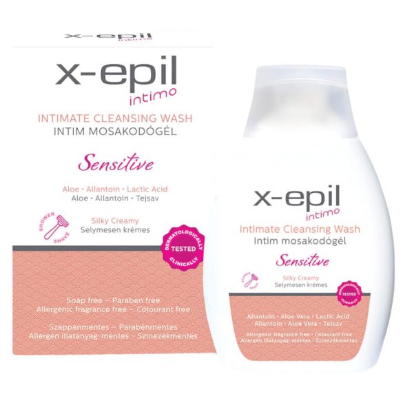 X-Epil Intimo Sensitive - intimní mycí gel (250ml)