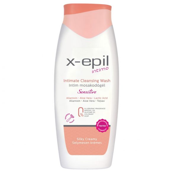 X-Epil Intimo Sensitive - mycí gel na intimní partie (400 ml)