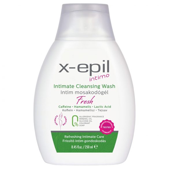 X-Epil Intimo Fresh - intimní osvěžující gel (250 ml)