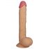 Králem velkých rozkoší – realistický dildo s přísavkou 25 cm (přírodní)