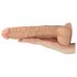 Lovetoy Real Extreme - přísavkový dildo - 24 cm