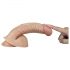 Lovetoy Real Extreme - G-bodové dildo - 21 cm (přírodní)