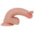 Lovetoy Nature Cock - realistický dvouvrstvý dildo - 18 cm (natur)