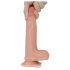 Lovetoy Nature Cock - realistický dvouvrstvý dildo - 18 cm (natur)