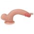 Lovetoy Realistický penis - dvouvrství - 20 cm (přírodní)