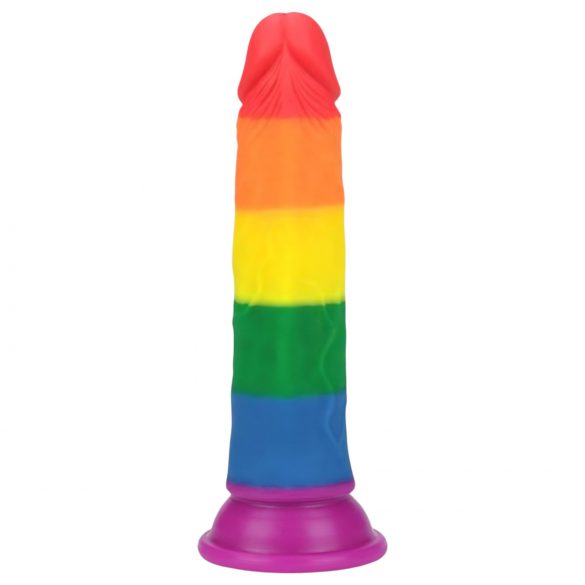 Lovetoy Prider - realistický dildo 19cm (duhový)