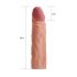 Lovetoy Pleasure X-tender - Návlek na penis 19 cm (přírodní)