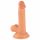 Pan Vzrušení - přísavný realistický dildo s varlaty - 17cm (přírodní)