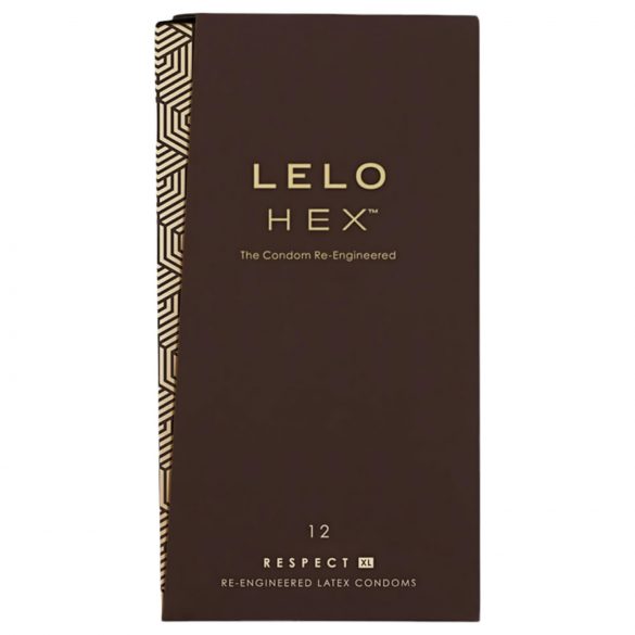 LELO Hex Respect XL - luxusní kondom (12 ks)