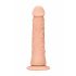 RealRock Dong 7 - realistický dildo (17cm) - přírodní