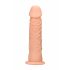 RealRock Dong 9 - realistický dildo (23 cm) - přírodní