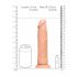 RealRock Dong 9 - realistický dildo (23 cm) - přírodní