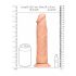 RealRock Dong 10 - realistický penis (25 cm) - přírodní