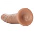 RealRock Slim - realistické dildo 15,5 cm (tmavá přírodní)