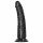 RealRock štíhlé dildo - 15,5cm (černé)