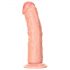 RealRock - realistické dildo s přísavkou - 15,5cm (přírodní)