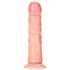 RealRock - realistické dildo s přísavkou - 15,5cm (přírodní)