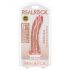 RealRock - realistické dildo s přísavkou - 15,5cm (přírodní)