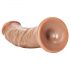 RealRock - realistický dildo - 15,5cm (tmavě přírodní)