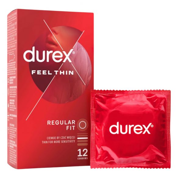 Durex Feel Thin - Pro realný pocit (12 ks)