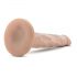 Dr. Skin 5 - přísavkový realistický dildo - přírodní (14,5 cm)