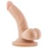 Dr. Skin 4 - realistické dildo s přísavkou - přírodní (12cm)