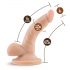 Dr. Skin 4 - realistické dildo s přísavkou - přírodní (12cm)