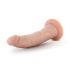 Dr. Skin 7 - realistický dildo na přísavce - přírodní (17,5cm)