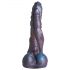 Hydra silikonová dildo - 27 cm (fialové)